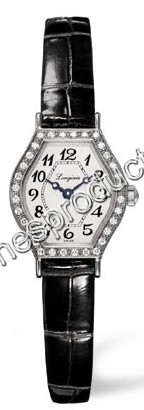 Longines Les Ravissantes Steel set with Diamonds Watch L5.184.0.73.2