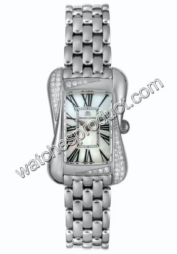 Maurice Lacroix White mother of pearl dial with silver hands and black roman numerals Dial Watch DV5011-SD552-160