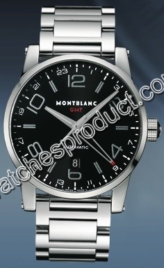 Mont Blanc TimeWalker Steel Watch 36064