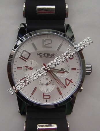 Mont Blanc White Dial Watch 7538