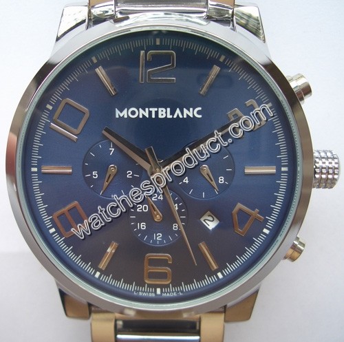 Mont Blanc 7577 Stainless Steel Watch