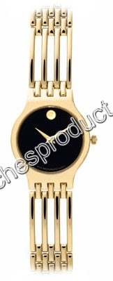 Movado Black Dial Watch 0600457