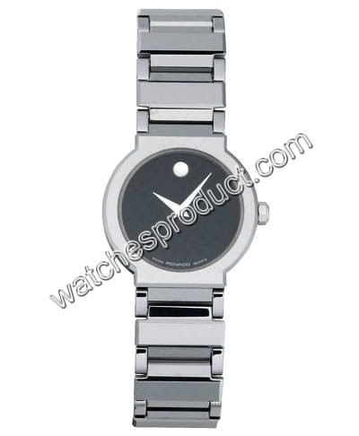 Movado Black Dial Watch 0604410