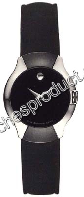 Movado Black Dial Ladies Watch 0604461