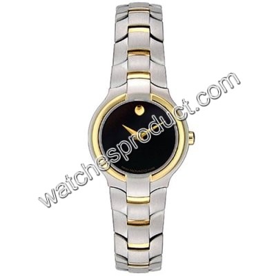 Movado Black Dial Watch 0604574