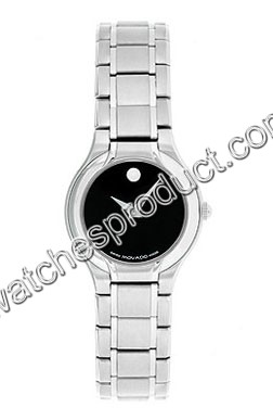 Movado Black Dial Watch 0604685