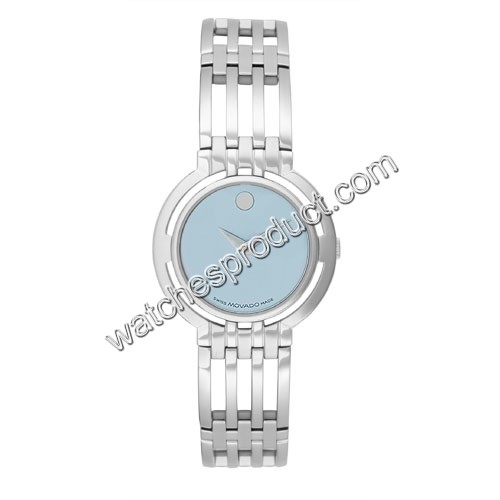 Movado Blue Mother-of-pearl Dial Watch 0605290