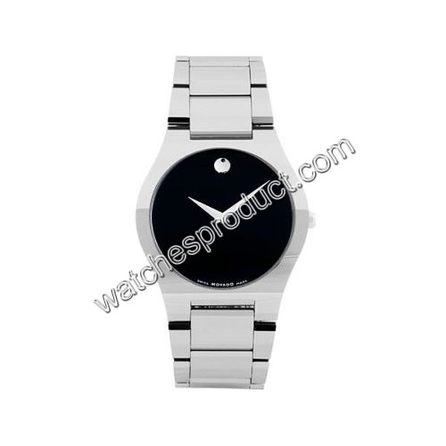 Movado Black Dial Watch 0605619