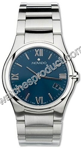 Movado Blue Dial Watch 0605673