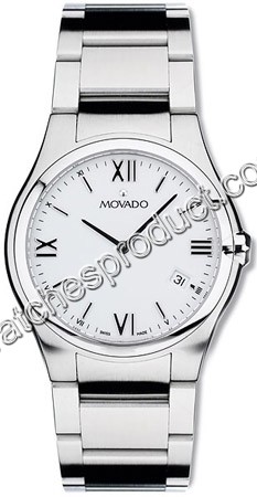 Movado White Dial Watch 0605693