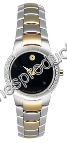 Movado Black Dial Watch 604873