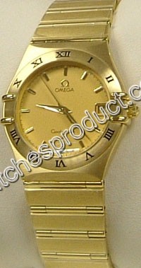 Omega Yellow Gold Watch 1112.10.00