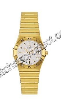 Omega Constellation Ladies Yellow Gold Watch 1192.30.00