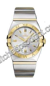 Omega Constellation Double Eagle Steel & Gold Watch 1201.30.00