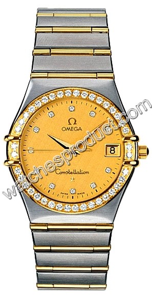 Omega Champagne Dial Mens Watch 1217.15.00