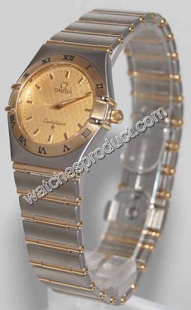 Omega Champagne Baton Dial Ladies Watch 1272.10.00