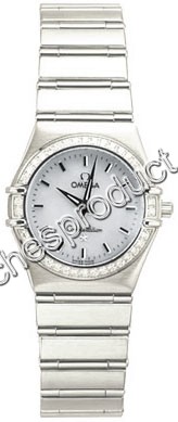 Omega White Mother-of-pearl Dial Ladies Watch 1476.71