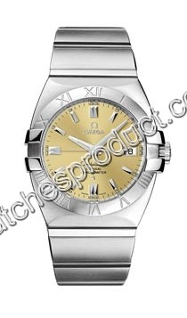 Omega Champagne Baton Dial Mens Watch 1501.10.00