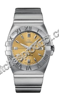 Omega Champagne Baton Dial Mens Watch 1503.10.00