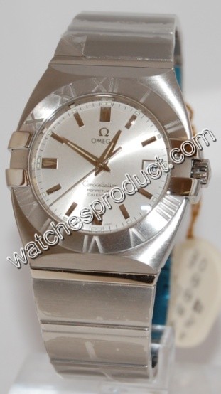 Omega Silver Baton Dial Watch 1513.30.00