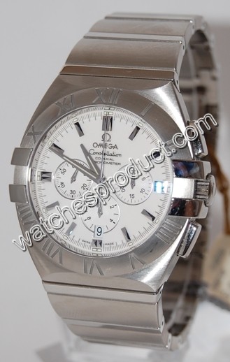 Omega White Baton Dial Mens Watch 1514.20.00