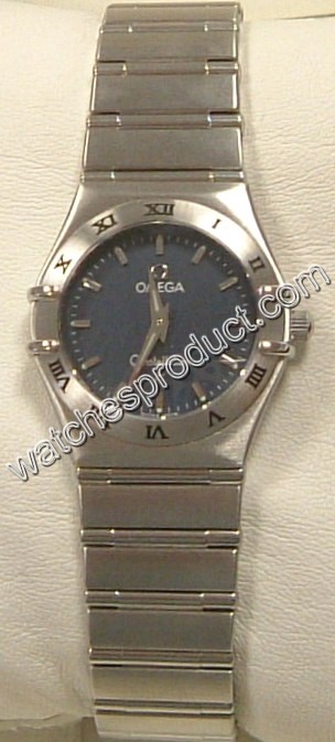 Omega Grey Baton Dial Ladies Watch 1572.40.00