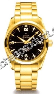 Omega Black Quarter Arabic Dial Mens Watch 2108.52.00