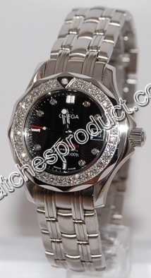 Omega 212.15.28.61.51.001 Steel set with Diamonds Watch