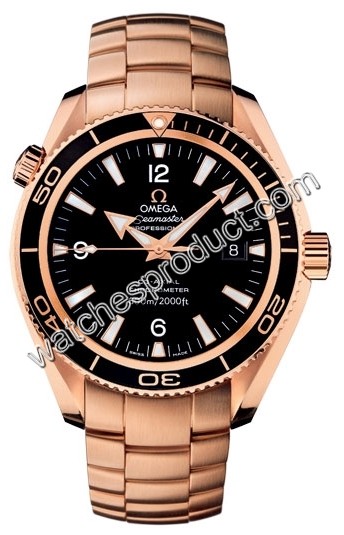 Omega Black Quarter Arabic Dial Watch 222.60.42.20.01.001