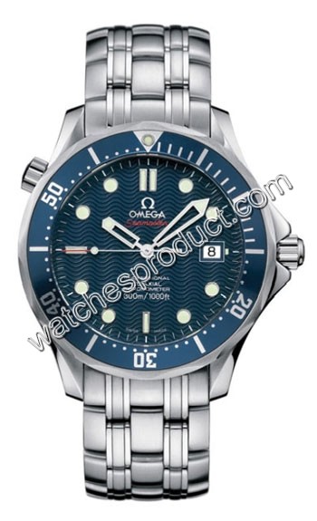 Omega Blue Wave Dial Dial Mens Watch 2220.80.00