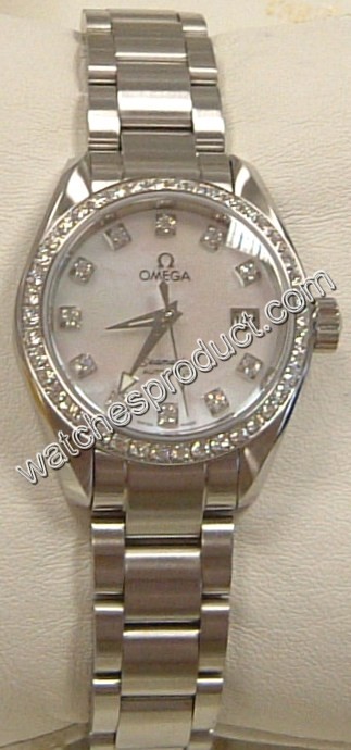 Omega 2565.75.00 Steel set with Diamonds Watch