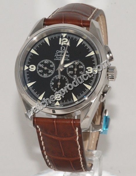 Omega Railmaster Steel Watch 2812.52.37