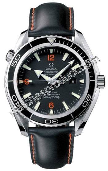 Omega Black with Orange numbering Dial Mens Watch 2900.51.82