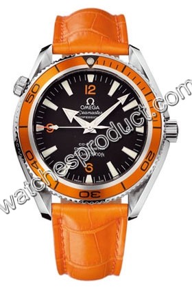 Omega Black with Orange numbering Dial Watch 2908.50.38