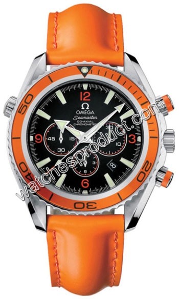 Omega Black with Orange numbering Dial Mens Watch 2918.50.83