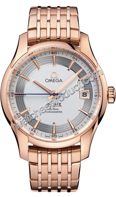 Omega De Ville Hour Vision Red Gold Watch 431.60.41.21.02.001