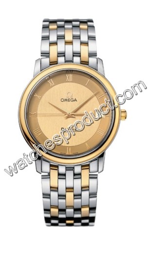 Omega Champagne Dial Mens Watch 4310.12.00