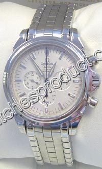 Omega Silver Baton Dial Mens Watch 4541.31.00