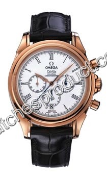 Omega 4643.20.32 Mens Automatic Chronograph Watch