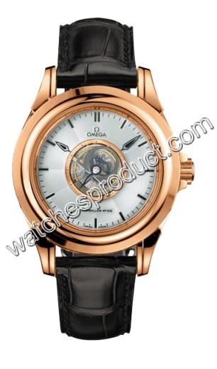 Omega De Ville Tourbillon Rose Gold Watch 5933.30.32