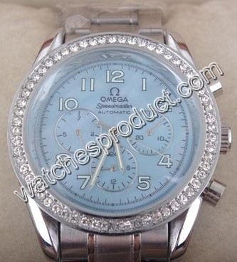 Omega Blue mother of pearl Dial Watch 8056