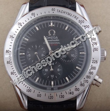 Omega Black Dial Watch 8090