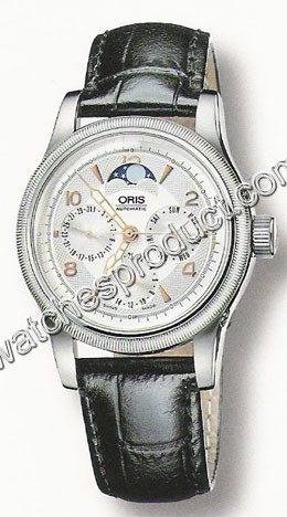 Oris White Dial Watch 581 7566 40 61 LS