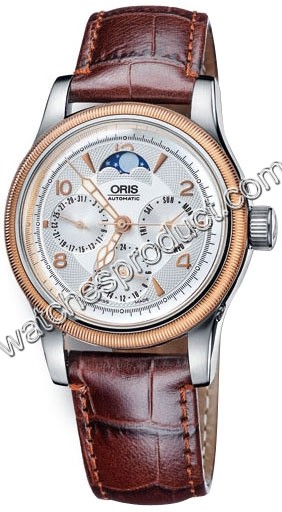 Oris Silver Dial Watch 581-7566-4361LS