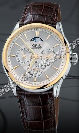 Oris White Dial Mens Watch 581 7592 43 51 LS