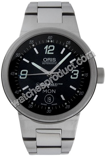 Oris Black Carbon Fiber Dial Mens Watch 635-7560-4164MB