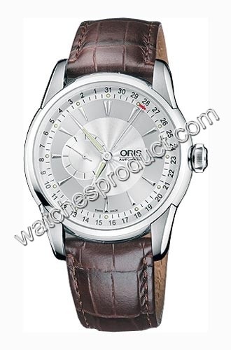 45mm Oris Mens Watch 644 7597 40 51 LS