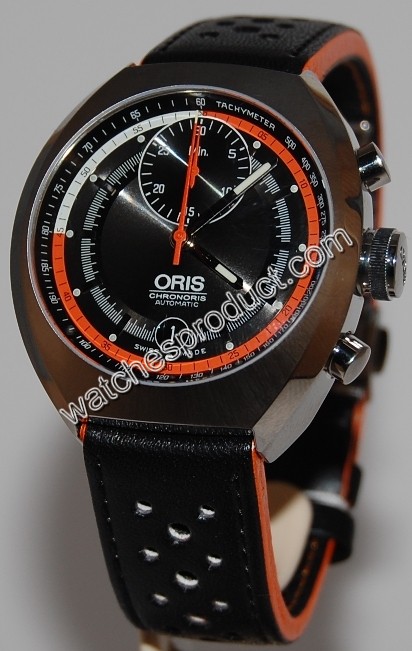 Oris Black Dial Mens Watch 672 7564 41 54 SET