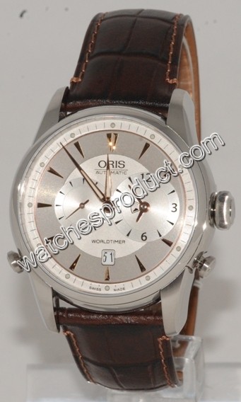 42.5mm Oris Mens Watch 690 7581 40 51 LS