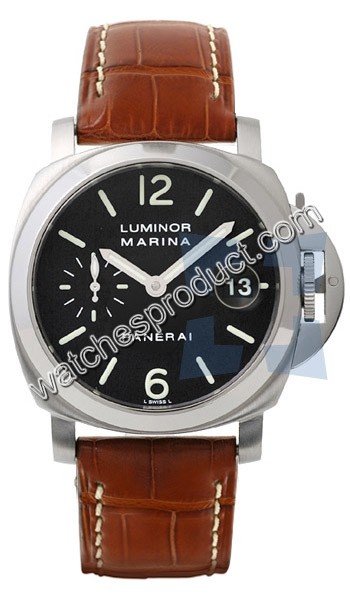 Panerai Black Dial Watch PAM00048